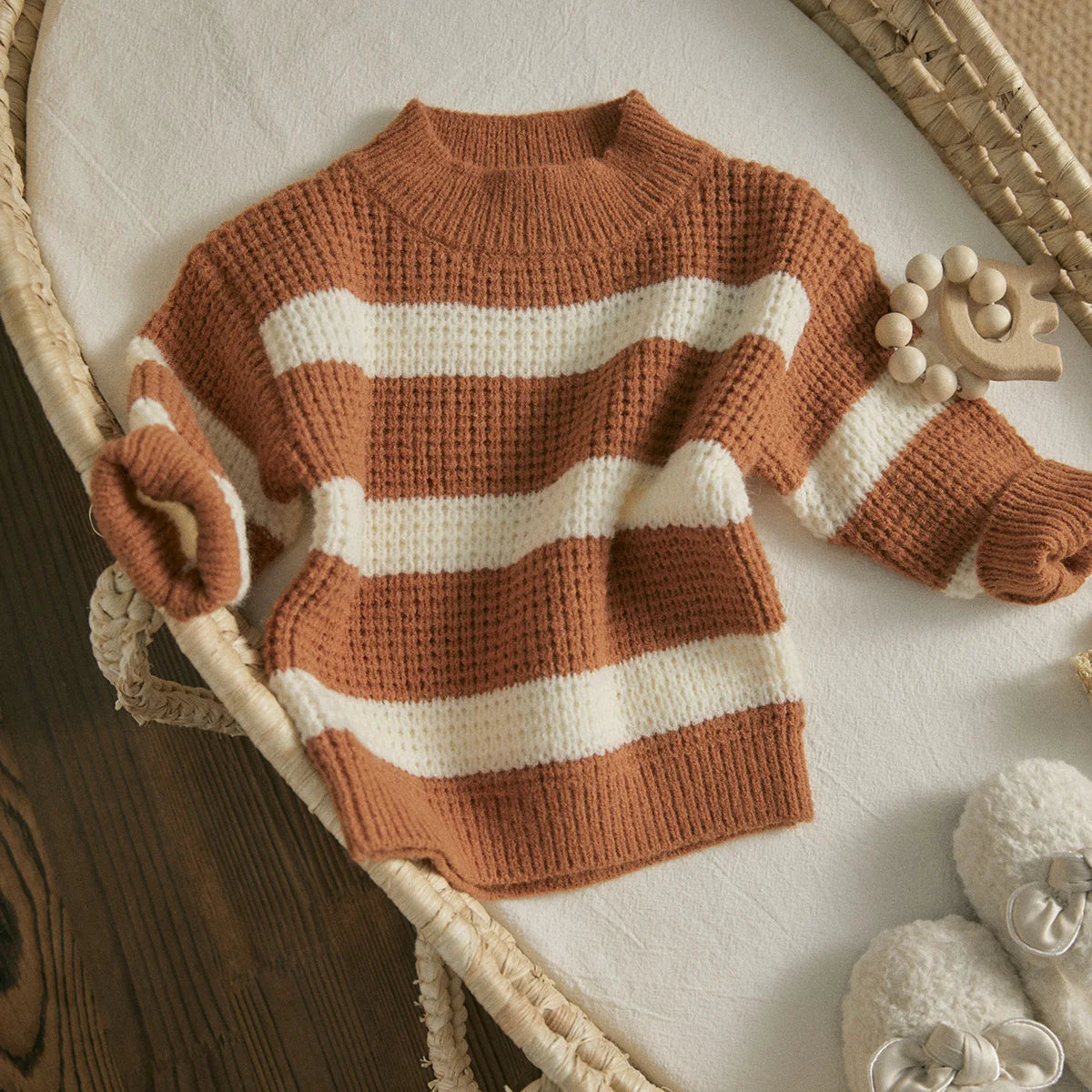 Stripped Knit Sweater