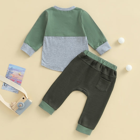 Baby Boys Patchwork  Set