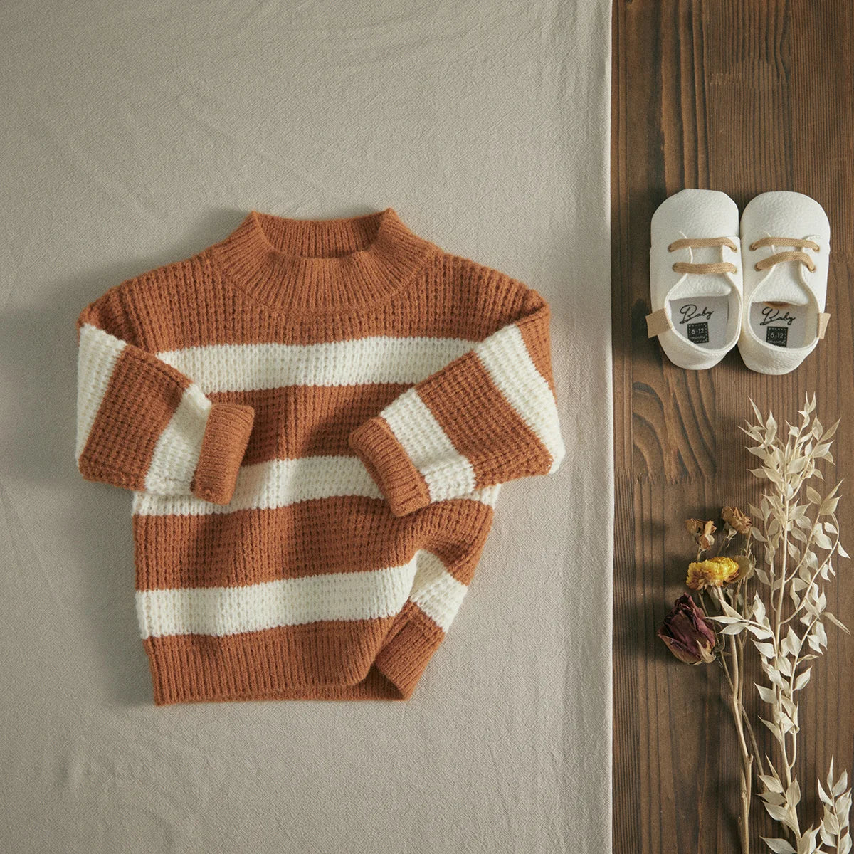 Stripped Knit Sweater