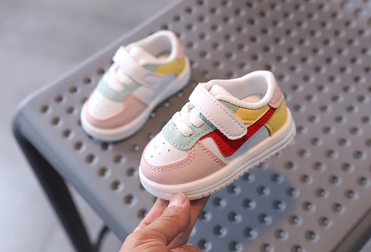 Colorful Toddler Sneakers - Comfortable and Stylish Velcro Shoes for Kids