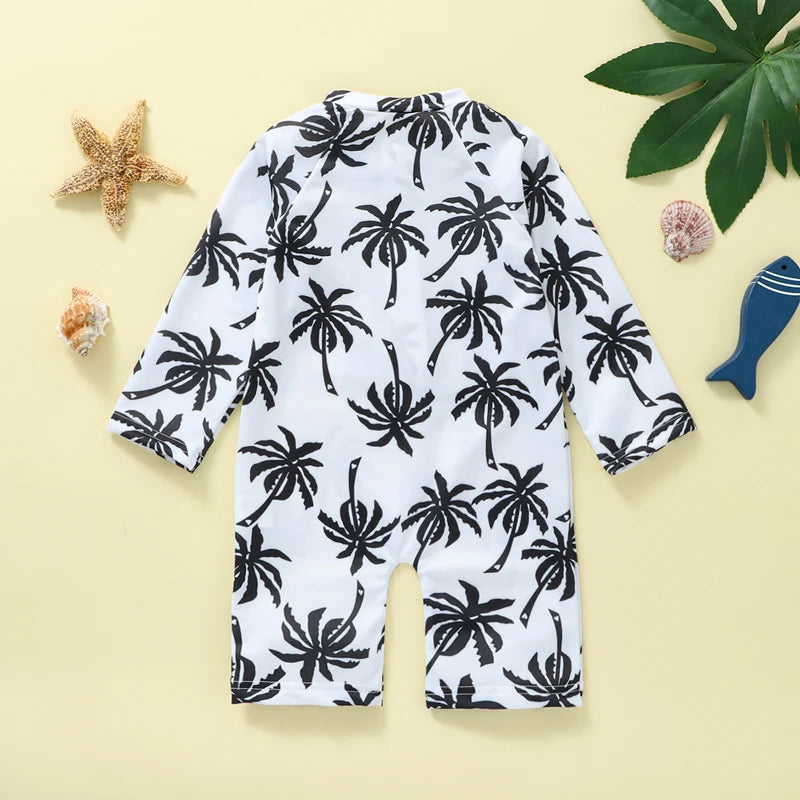 Baby Boy Casual Print Swimwear