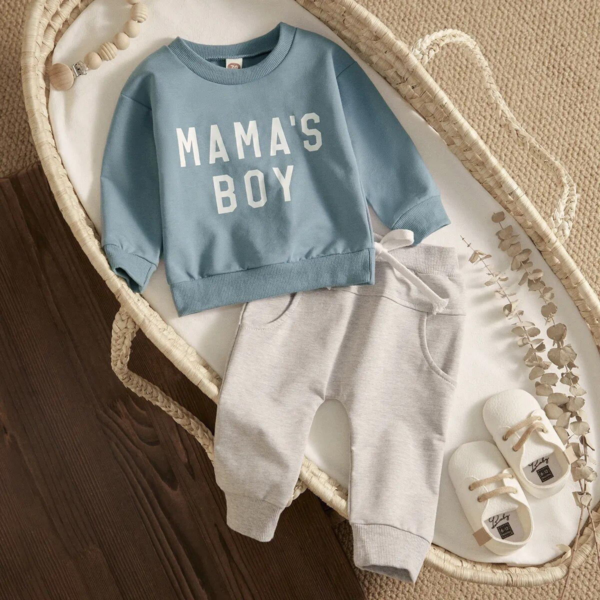 Mama's Baby Boy 2 pieces set