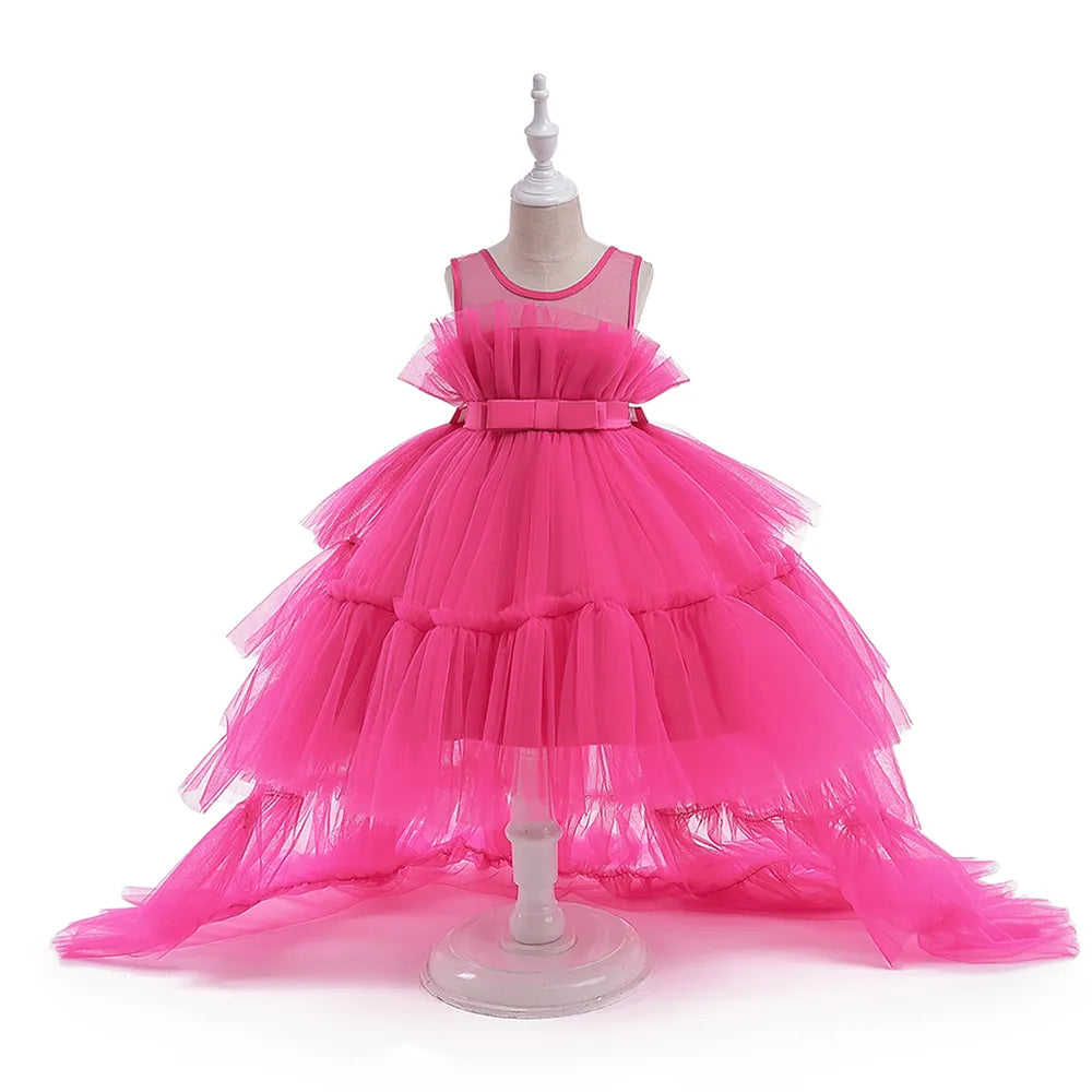 Princess Long Train Tutu Dress