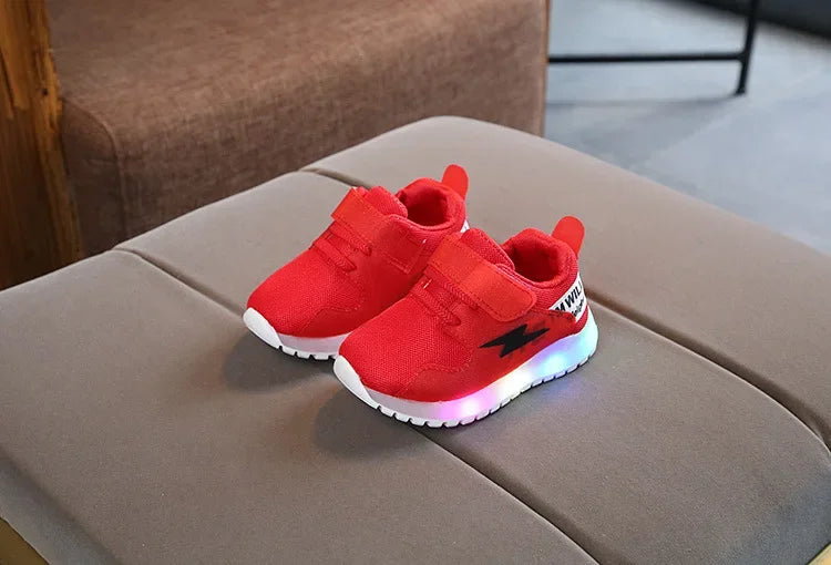 Toddler Sneakers with LED Light