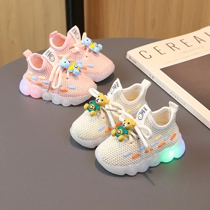 Luminous Sneakers LED Shoes for Girls