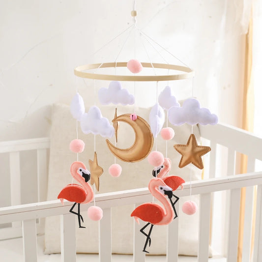 Baby Flamingo Crib Mobile