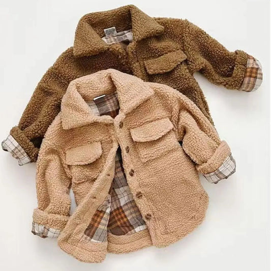 Winter Grid Jackets for Boys and Girls