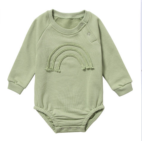 Long Sleeve Rainbow Onesie for Boys and Girls