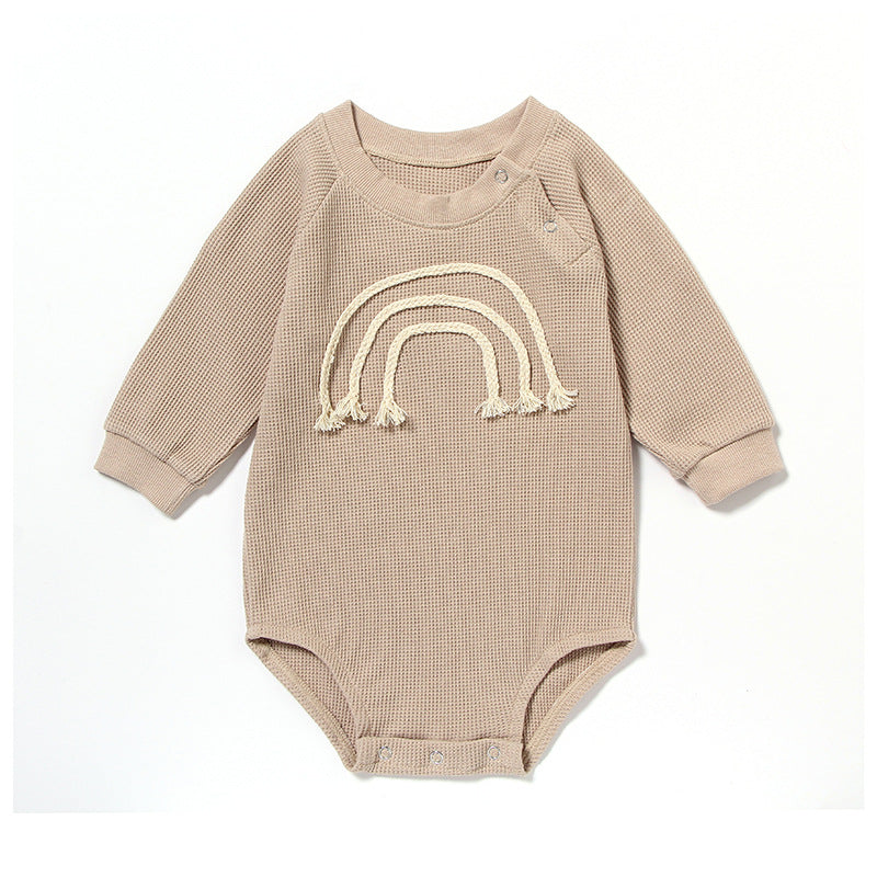 Long Sleeve Rainbow Onesie for Boys and Girls