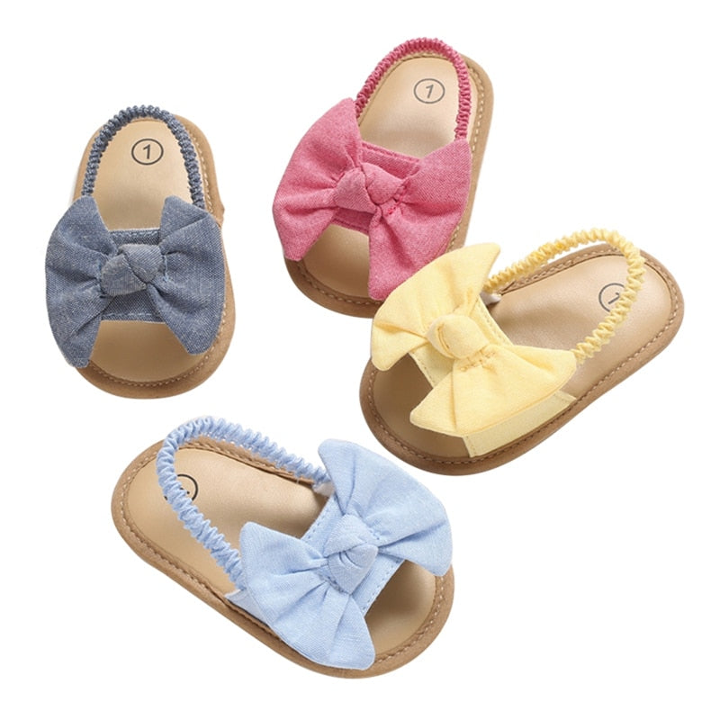 Summer Newborn Baby Girls Butterfly Sandals