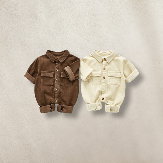 Newborn Corduroy Jumpsuits