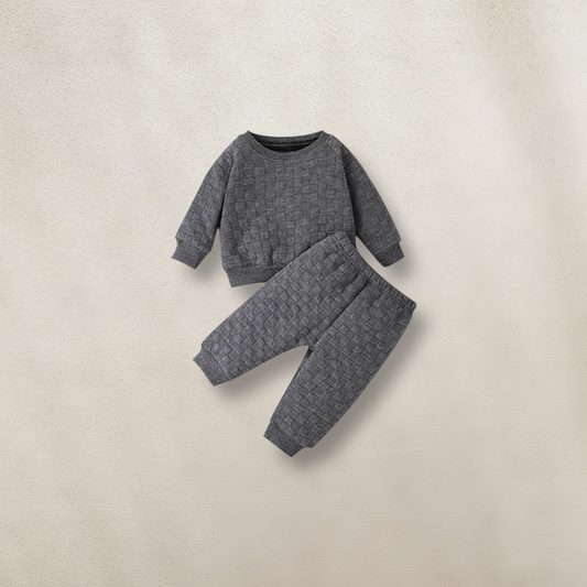 The Grey Sweatshirt Set