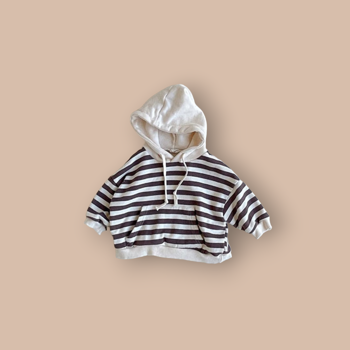 Oversized Striped Hoodie