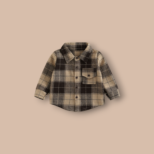 Thin Plaid Spring Shirt