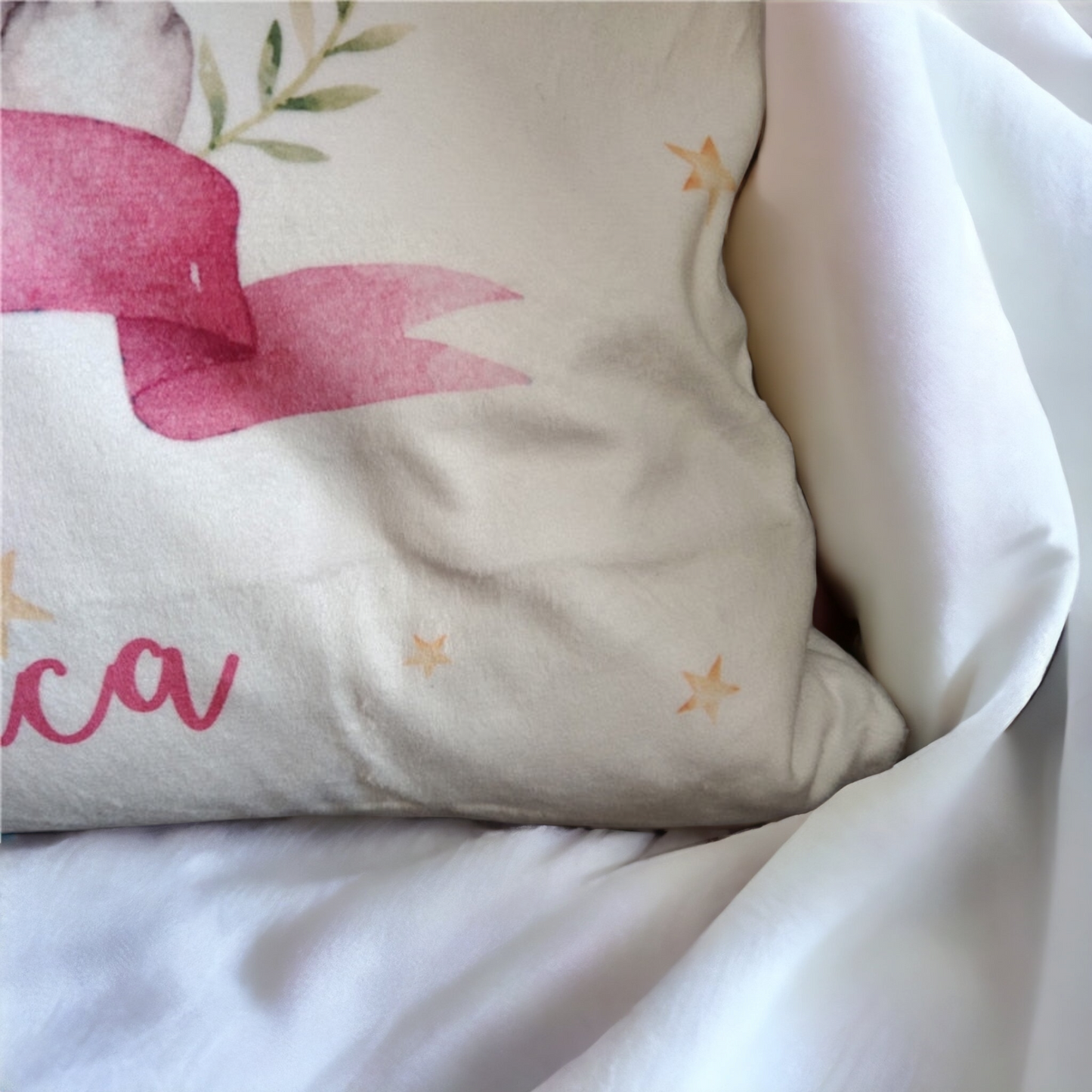Personnalized Pillow Cover with Name