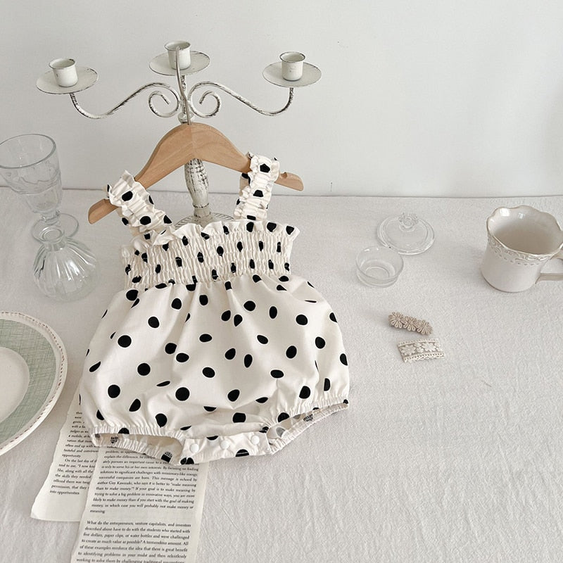 Polka Dot Onesie and Dress