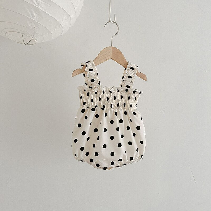 Polka Dot Onesie and Dress