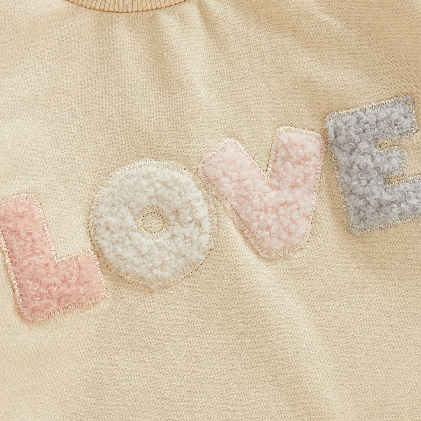 "Love" Hoodie Romper