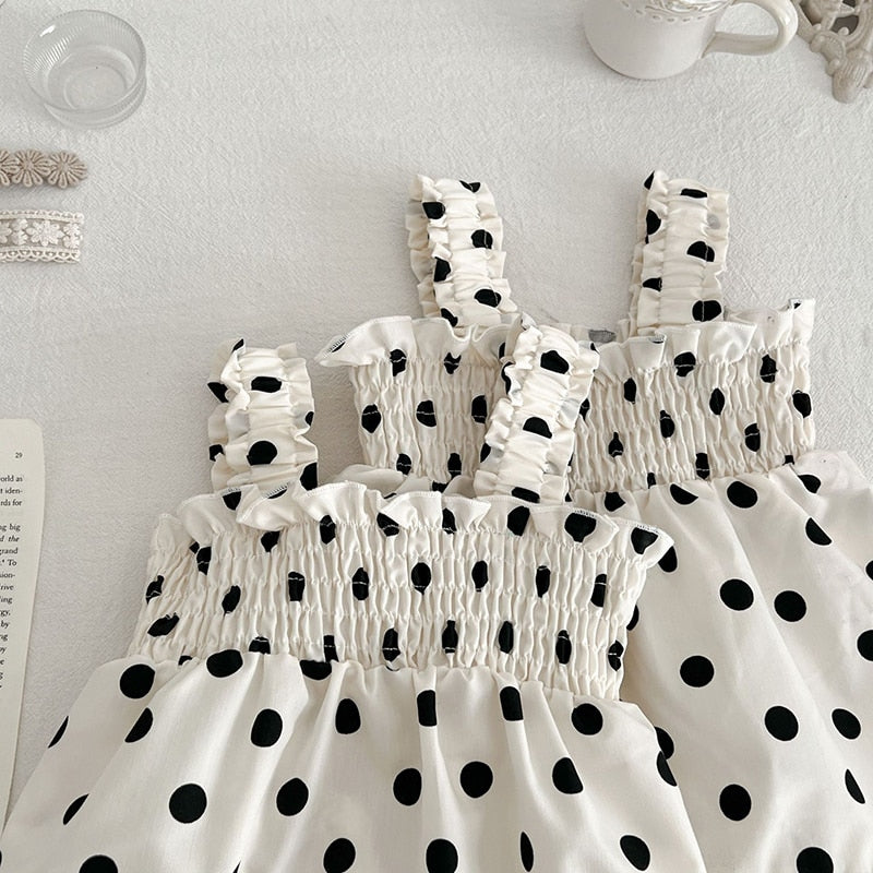 Polka Dot Onesie and Dress