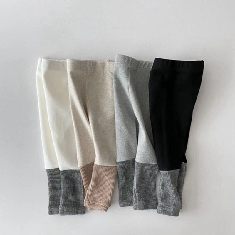 2 Colors Cotton Leggings