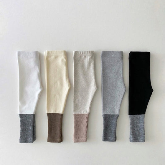 2 Colors Cotton Leggings