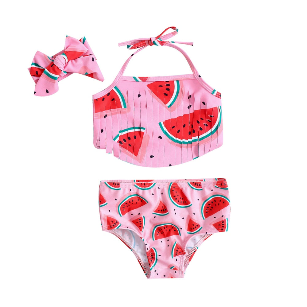 Two Pieces Beachwear Mermaid  Bathiing Suit