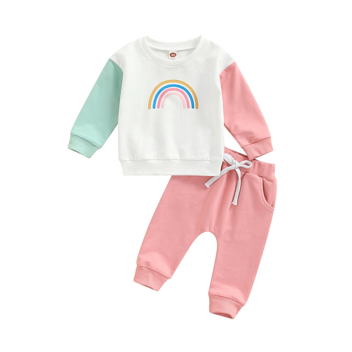 Colorfull Rainbow Cozy Set